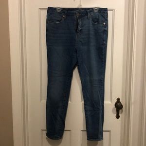 Medium Wash Skinny Jeans